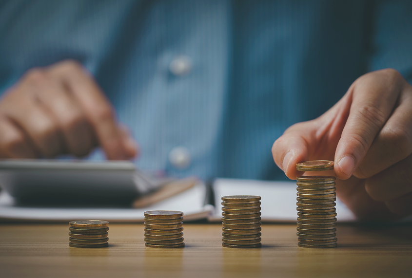 Postupný růst investic – vizualizace finanční strategie MOVITO